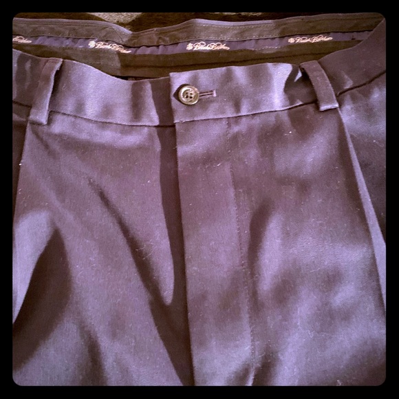 Brooks Brothers Other - Navy Blue Pleated and Cuffed BROOKS Brothers Pant